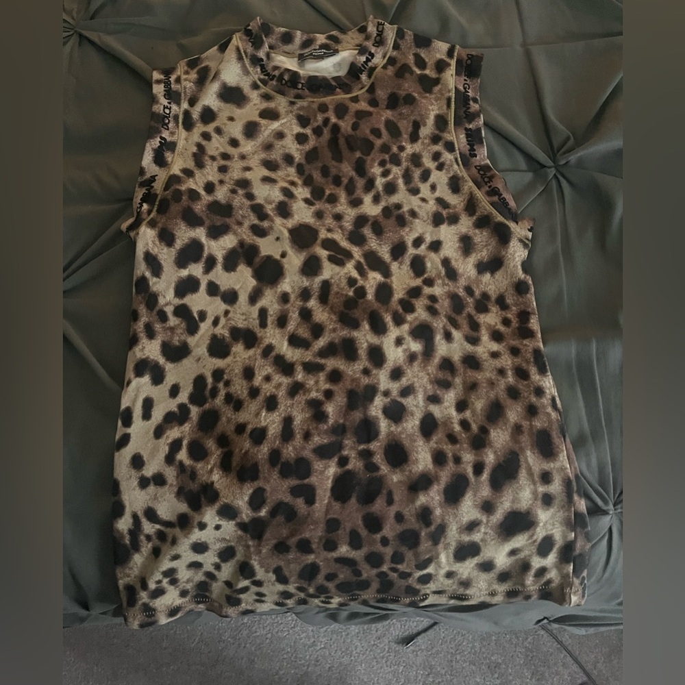 Skims Cotton Jersey Mock Neck Tank